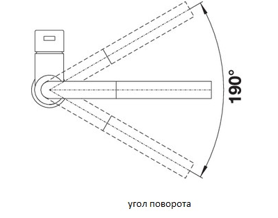 Смеситель Blanco LANORA-S