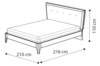 Кровать "Soft" 180х200 см