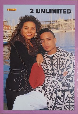 2 Unlimited Музыкальные открытки, Original Music Card, винтажные почтовые  открытки, Intpressshop