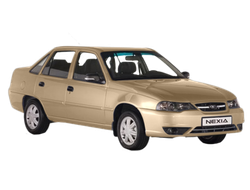 Автомобильные чехлы  Daewoo Nexia задняя спинка с слитыми подголовниками с 1995 - 2008 г.в.