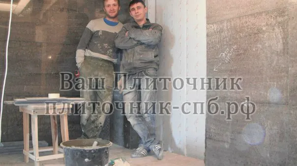 Отель Парк Инн от Рэдиссон Сочи Центр. Облицовка керамогранитом лифтовых холлов.