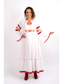 Платье льняное "На любовь к себе"