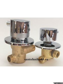 Термостатический смеситель для душевой кабины с переключателем на 3 4 5 режима