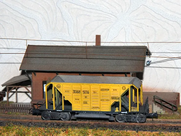 Хоппер - товарный вагон для перевозки сыпучих материалов