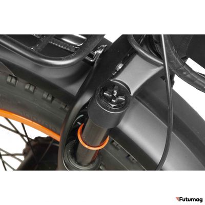 Электровелосипед Minako f10 Dual полноприводный Оранжевый
