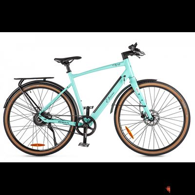 Электровелосипед Eltreco Olymp бирюзовый