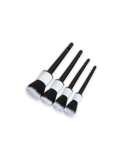 Кисточки с супер мягким косметическим ворсом, комплект 4 шт.  Au-264