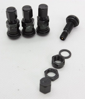 Комплект ниппелей Rays черный