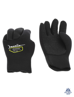 Перчатки неопреновые 5мм Marlin ULTRASTRETCH black р.M