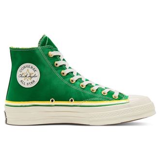 Кеды Converse All Star 167060 зеленые высокие мужские