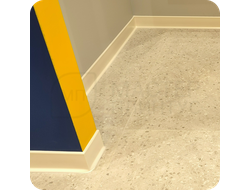 Плинтус Вспененный ПВХ HSL Dollken 80мм Х 2,5м Белый 1135