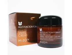 Улиточный крем с секрецией улитки 92% Mizon ALL IN ONE SNAIL REPAIR CREAM  75 мл