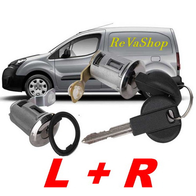 Личинки замка двери Ситроен Берлинго Пежо Партнер