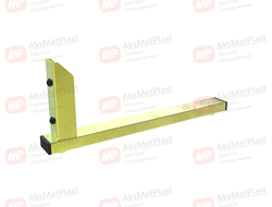 G-3877 Опора односторонняя с гальваническим покрытием. "L" Цвет: золото