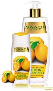 VAADI Шампунь&quot;  с Лимоном и Чайным деревом&quot; от перхоти (SHAMPOO &quot;Lemon &amp; Tea tree&quot;, VAADI) 350 мл.
