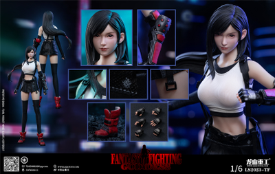 Тифа Локхарт (Final Fantasy VII) - Коллекционная ФИГУРКА 1/6 Fantasy Goddess Tifa (LS2023-TF) - Longshan