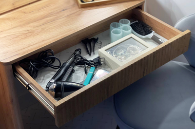 Спальня АДАМ - Трюмо Дуб Крафт Золотой