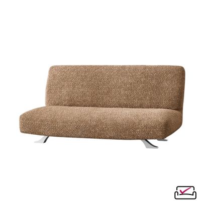 Чехол на 3хм диван без подлокотников , диван-книжку, диван Клик-кляк Микрофибра Капучино.Россия