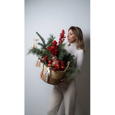 Новогодняя композиция № 1161