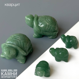 Сувенир "Черепаха", вид камня в ассортименте, цена за штуку