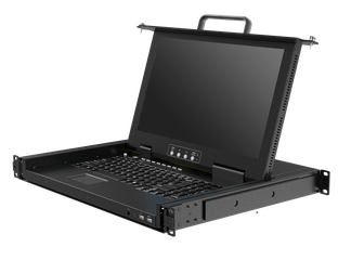 8 Portovye Lokalnye Vydvizhnye Kvm Lcd Konsoli Vydvizhnaya Lcd Kvm Konsol S Monitorom Kinan 17 Ps 2 Usb Klaviatura Ultra Slim Tachpad Tft Displej 8 Portov Vga Kaskad Do 256 Ustrojstv Razreshenie Widescreen Fullhd 16 9 Do