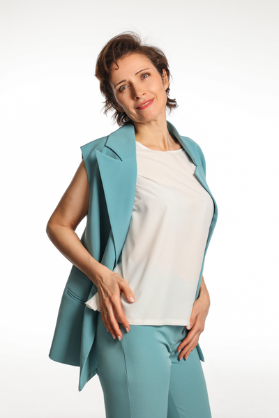 Жилет 732-1225 мята (для комплекта с брюками 431-1225)