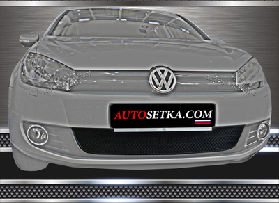 Premium защита радиатора для Volkswagen Golf VI (2008-2012)