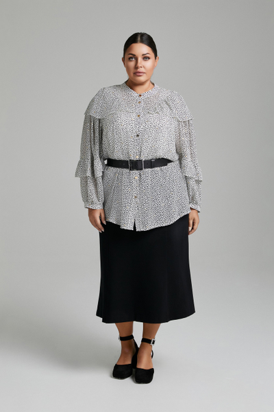 Блуза с воланами Averi 3841 56,58,64р