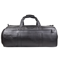 Кожаный портплед / дорожная сумка Milano black 
(арт. 4035-01)