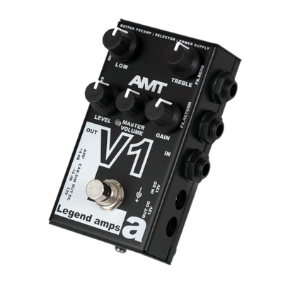 AMT V1 - одноканальный гитарный предусилитель VOX (+ БП в комплекте!)