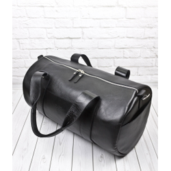 Кожаная дорожная сумка Faenza Premium black (арт. 
4033-01)