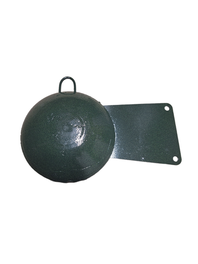 Груз для даунриггера, плоский с крылом и одним ушком (6 кг)