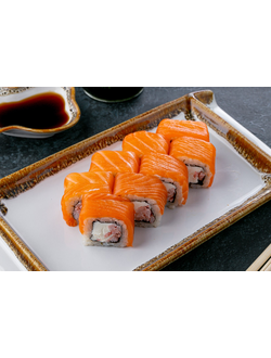 Филадельфия с тигровой креветкой 1+1=1