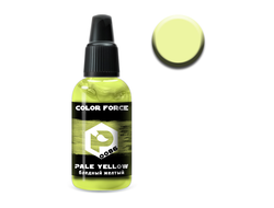 Pacific88: Краска акриловая Aero COLOR FORCE 0086 "Бледный желтый" (18 мл.)