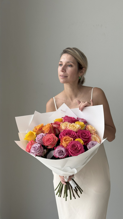 Моно букет цветов № 551