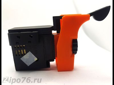 Выключатель для дрель КИТАЙ ДВТ реверс загнут 122