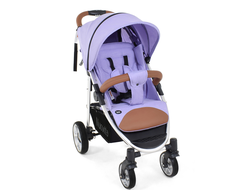 Коляска прогулочная Nuovita Corso Lilla, Argento/Сиреневый, Серебристый