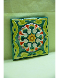 Роза (изразцовая плитка)