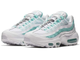 спортивные женские кроссовки Nike Air Max Womens 95 'Light Aqua' 307960-115