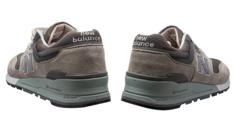 New Balance 997 Серые с белым (41-44) Арт. 332F-A