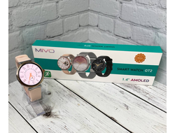 Смарт-часы с Amoled дисплеем MIVO GT2  4  цвета