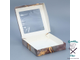 Коробка складная «Мрамор», 20 × 20 × 4 см