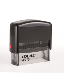 ШТАМП 70х25мм, IDEAL 4915 ЧЕРНЫЙ КОРПУС
