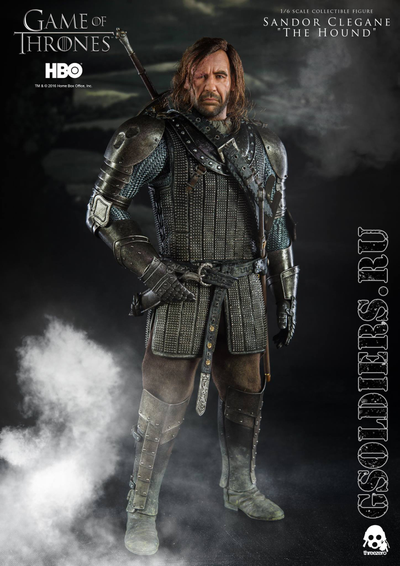 Купить коллекционную фигурку Сандора Клигана (Sandor Clegane), Игра Престолов (Game of Thrones) 1/6