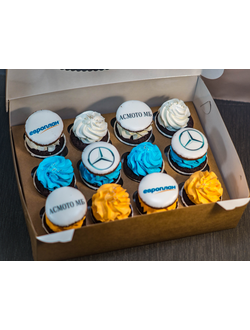 Капкейк с логотипом