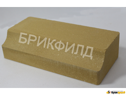 Кирпич облицовочный фигурный (6). Желтый. Кирпичный завод Брик Филд