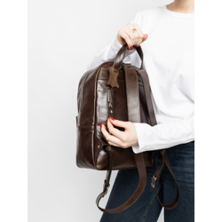 Женский кожаный рюкзак Albiate brown (арт. 3103-02)