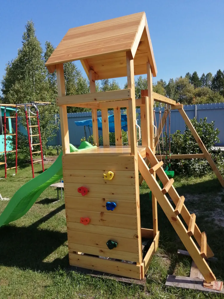 Детская площадка Сибирь-Дети Эко-4