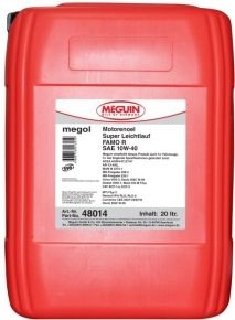 HC-синтетическое моторное масло &quot;Motorenoil Super Leichtlauf FAMO R  Megol&quot; 10W40, 20 л