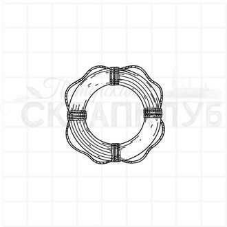 ФП штамп &quot;Спасательный круг в полоску&quot;